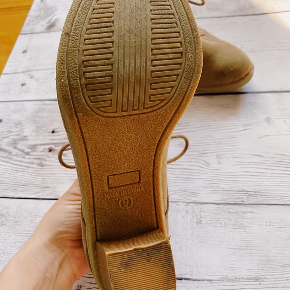 Target Brown Nude Booties | Poshmark